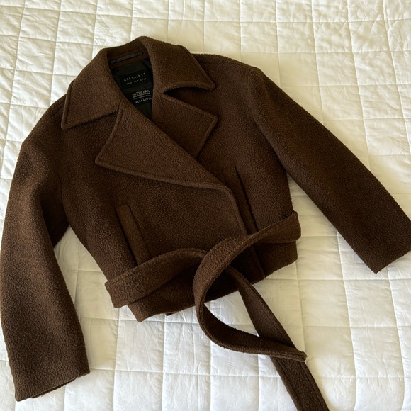 All Saints Boston wool blend jacket - Picture 2 of 7